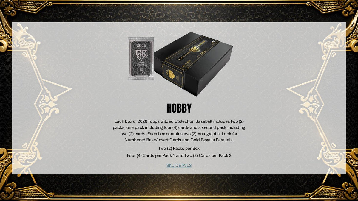 2026 Topps Gilded Collection Baseball Hobby Box