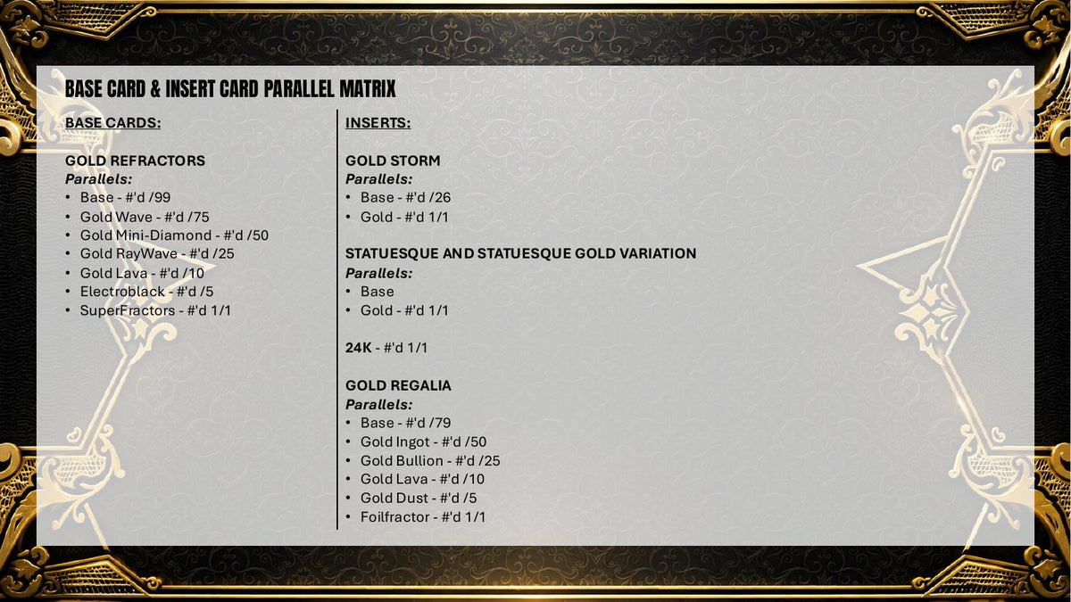 2026 Topps Gilded Collection Baseball Hobby Box