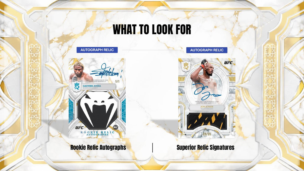 2026 Topps Royalty UFC Hobby Box sell sheet