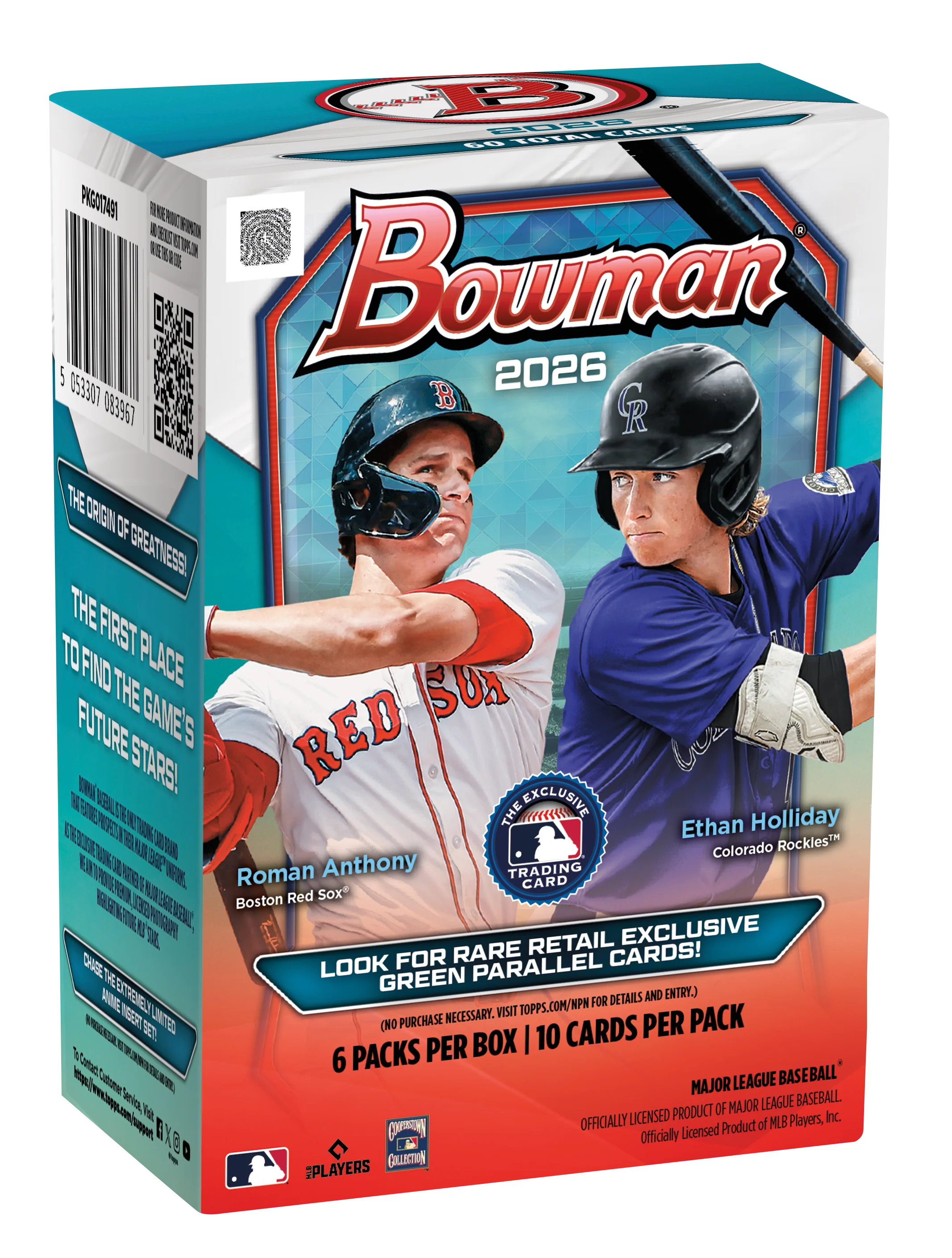 2026 Topps Bowman Baseball Value Box