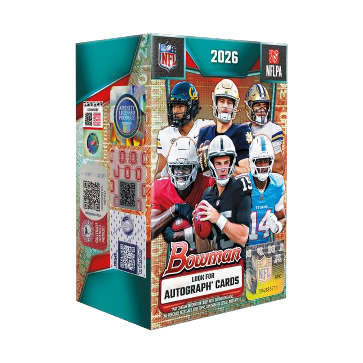 2026 Bowman Football Value Box
