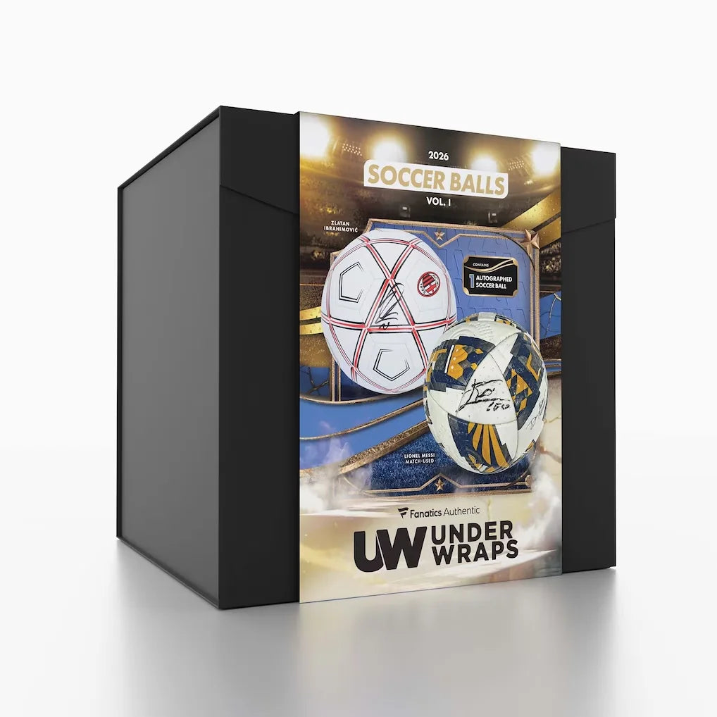 2026 Fanatics Under Wraps Soccer Ball Mystery Box