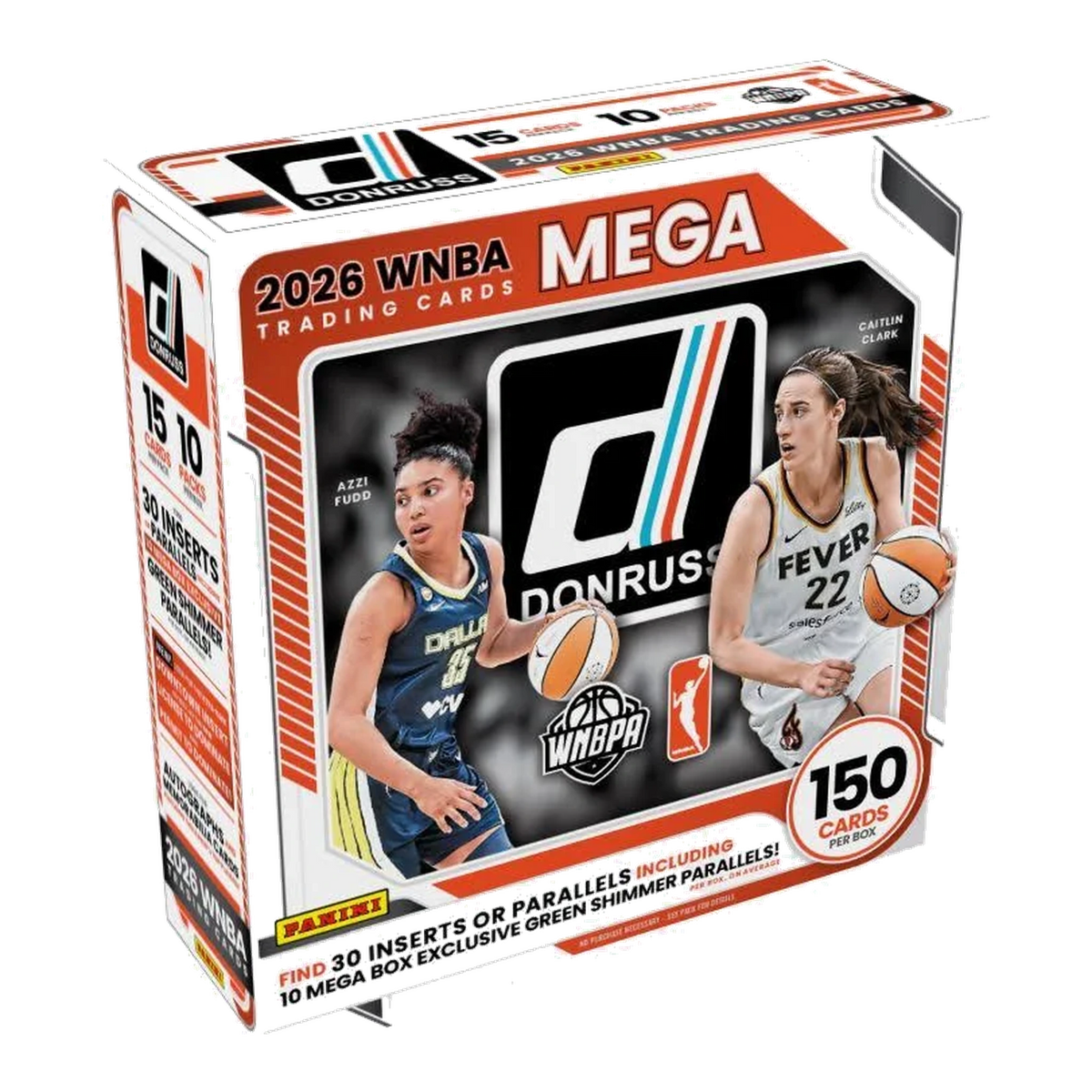 2026 Panini Donruss WNBA Basketball Mega Box