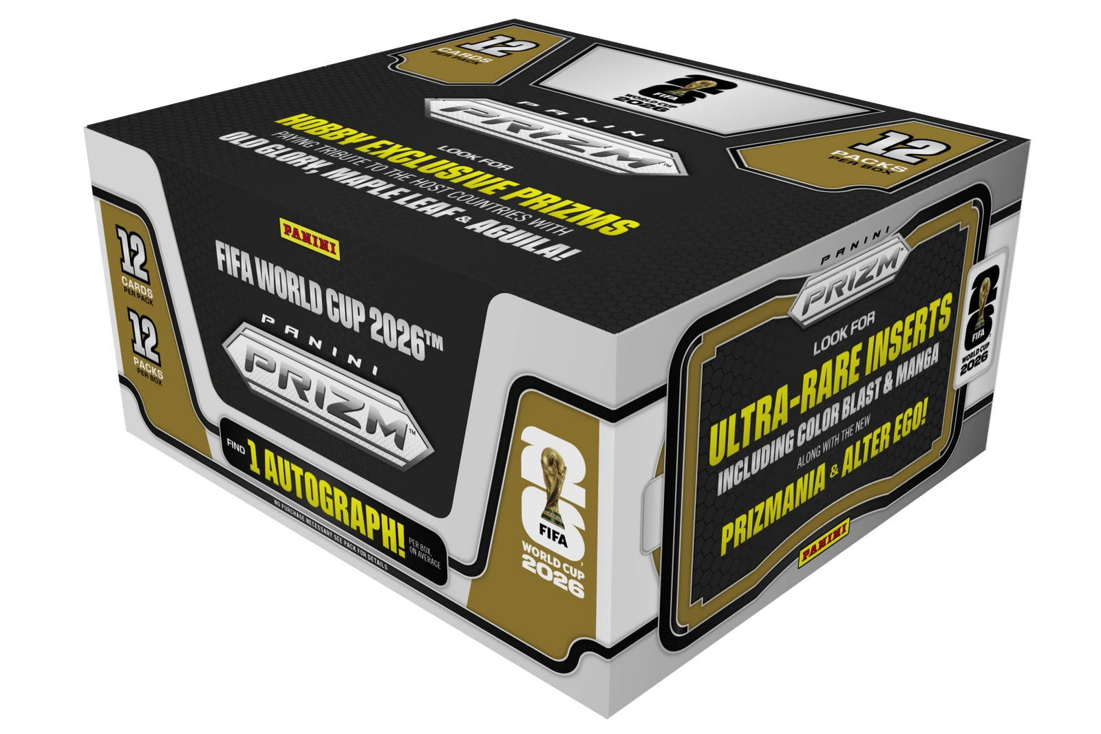 2026 Panini Prizm FIFA World Cup Soccer Hobby Box (PRE-SALE, 6/26)