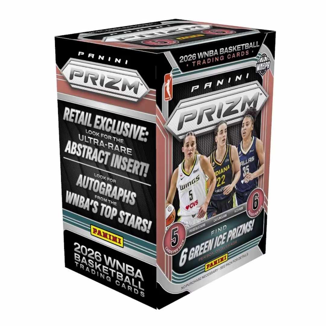 2026 Panini Prizm WNBA Basketball Blaster Hobby Box (Green Ice parallels)
