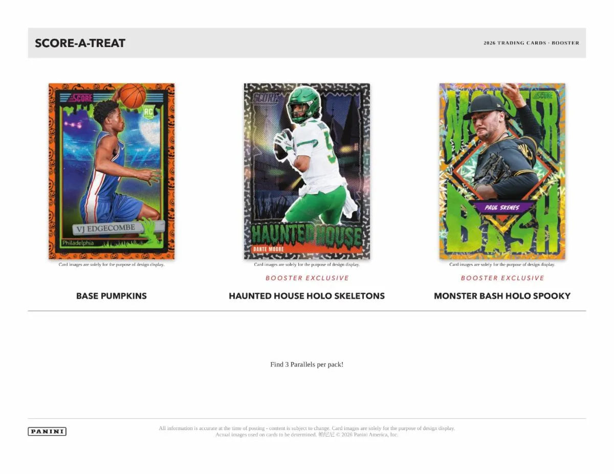 2026 Panini Score-A-Treat Multi Sport Bundle Box