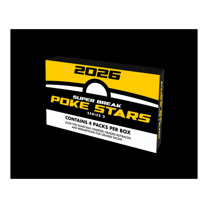 2026 Super Break Pokestars Series 2 Mystery Box (Pre-Sale 8/21)