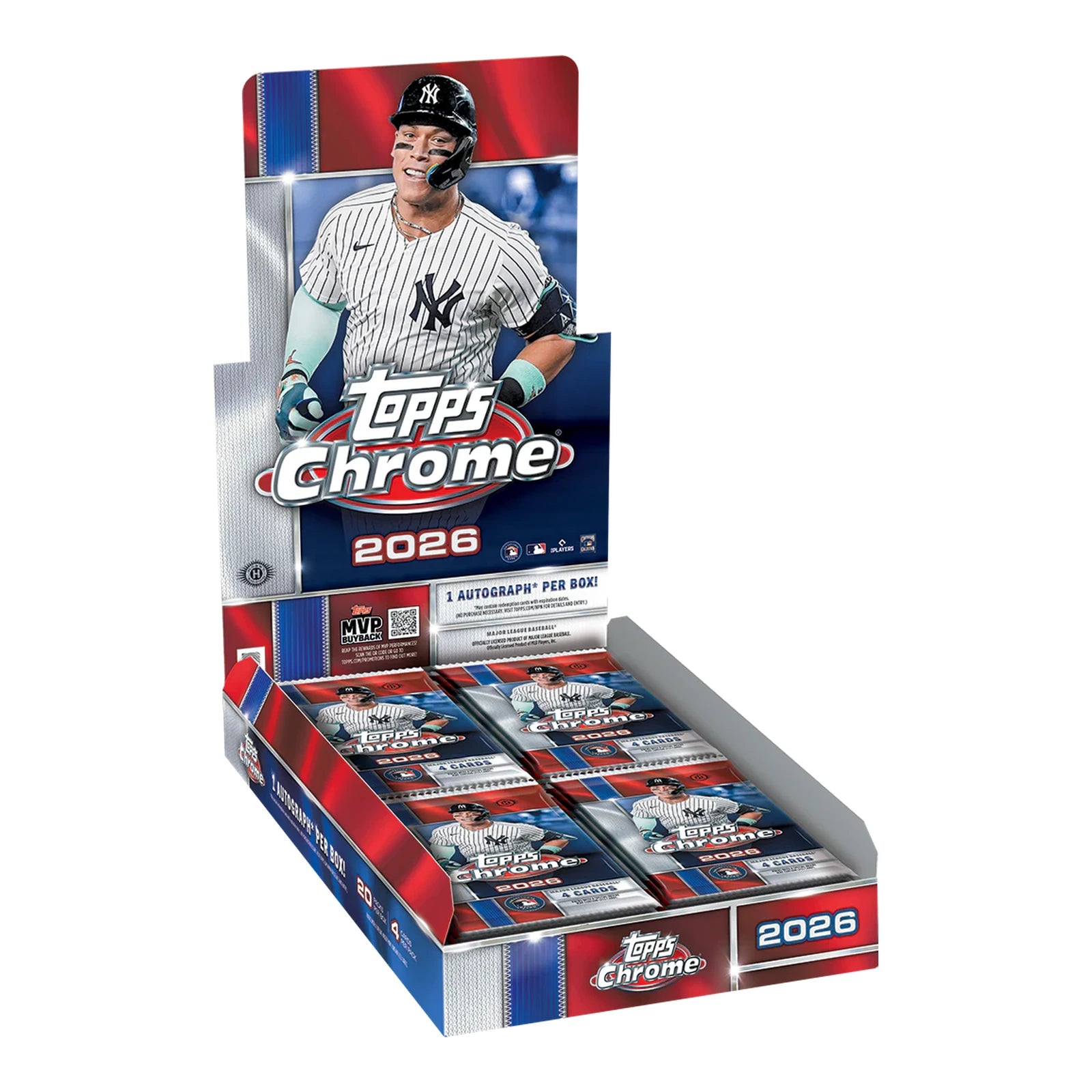 2026 Topps Chrome Baseball Hobby Box