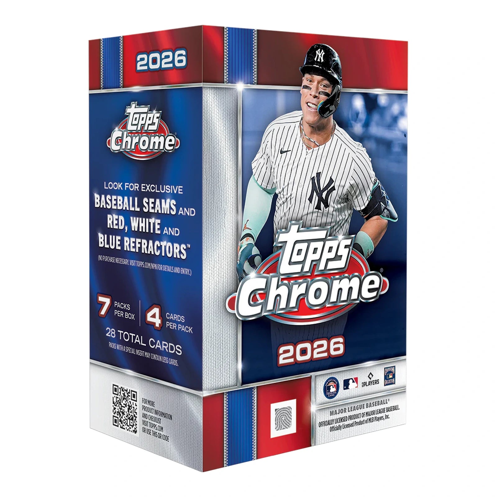 2026 Topps Chrome Baseball Value Box