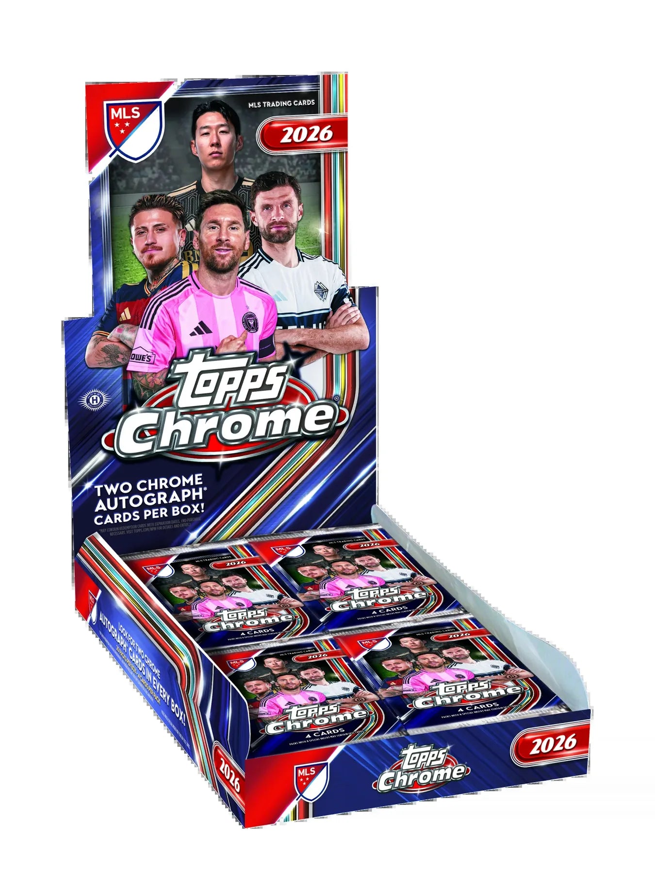 2026 Topps Chrome MLS Soccer Hobby Box
