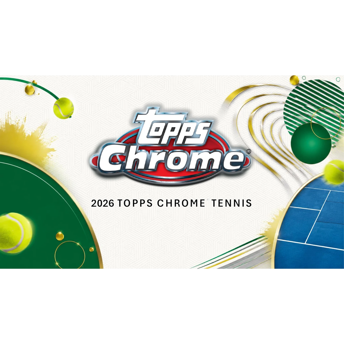 2026 Topps Chrome Tennis Hobby Box