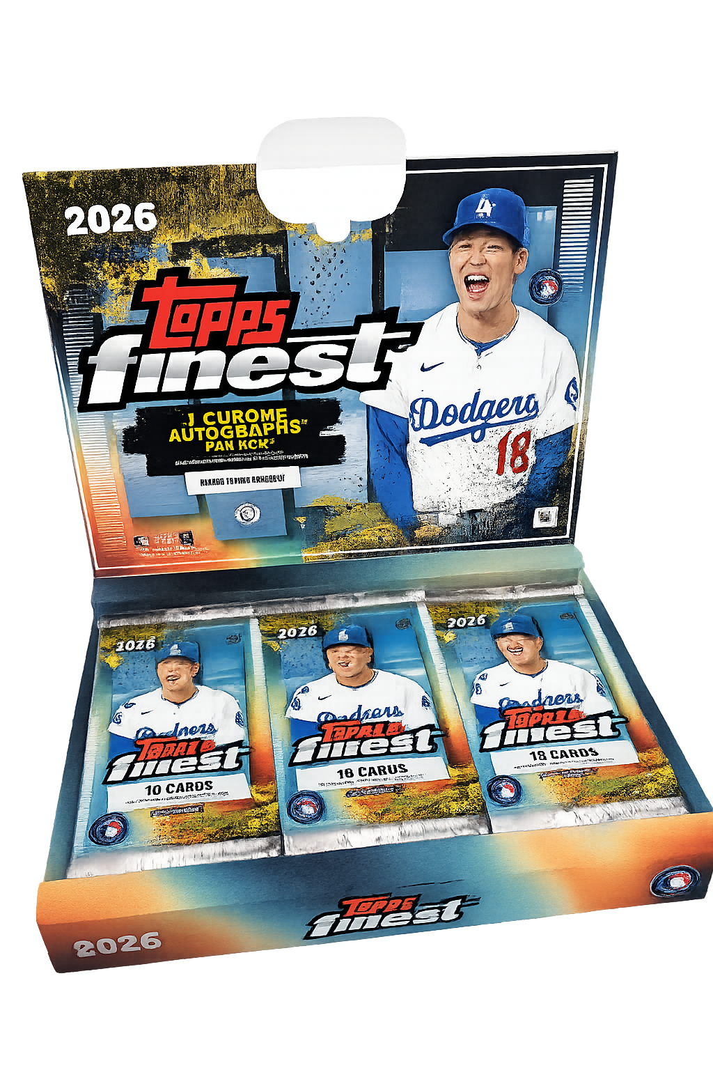 2026 Topps Finest Baseball Mega Box
