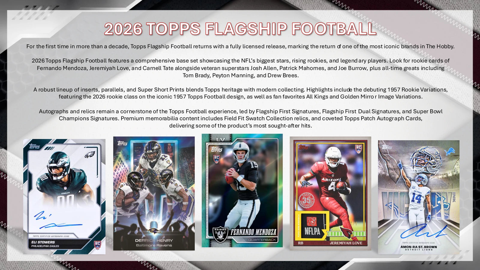2026 Topps Football Hobby Box