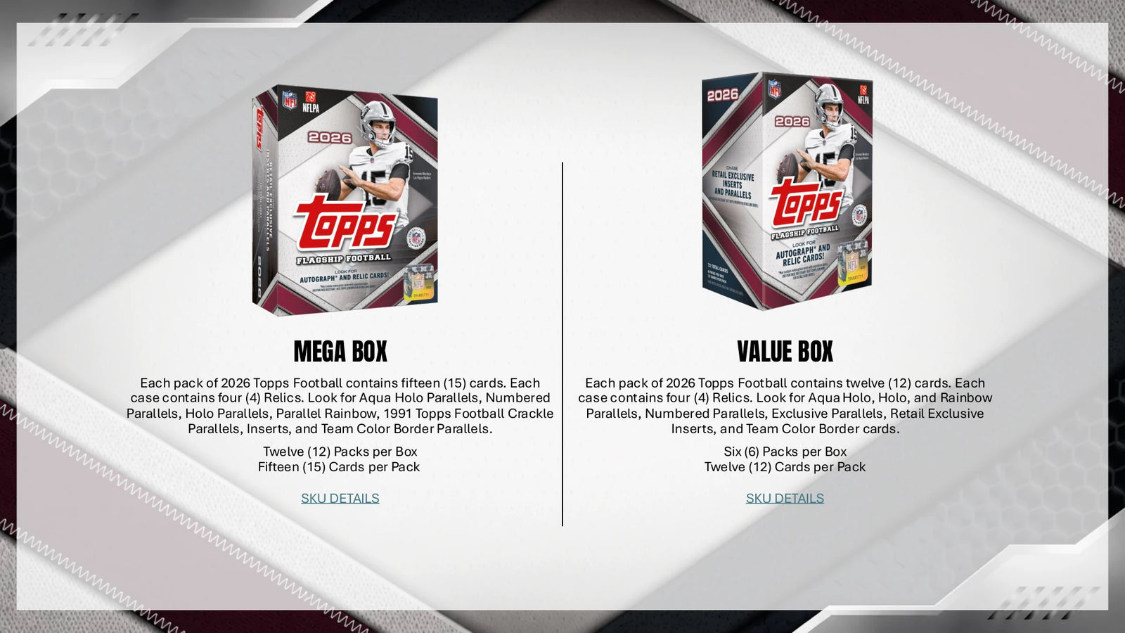 2026 Topps Football Hobby Box