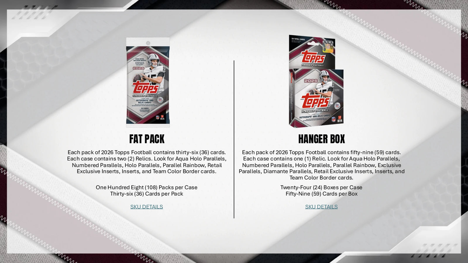 2026 Topps Football Hobby Box