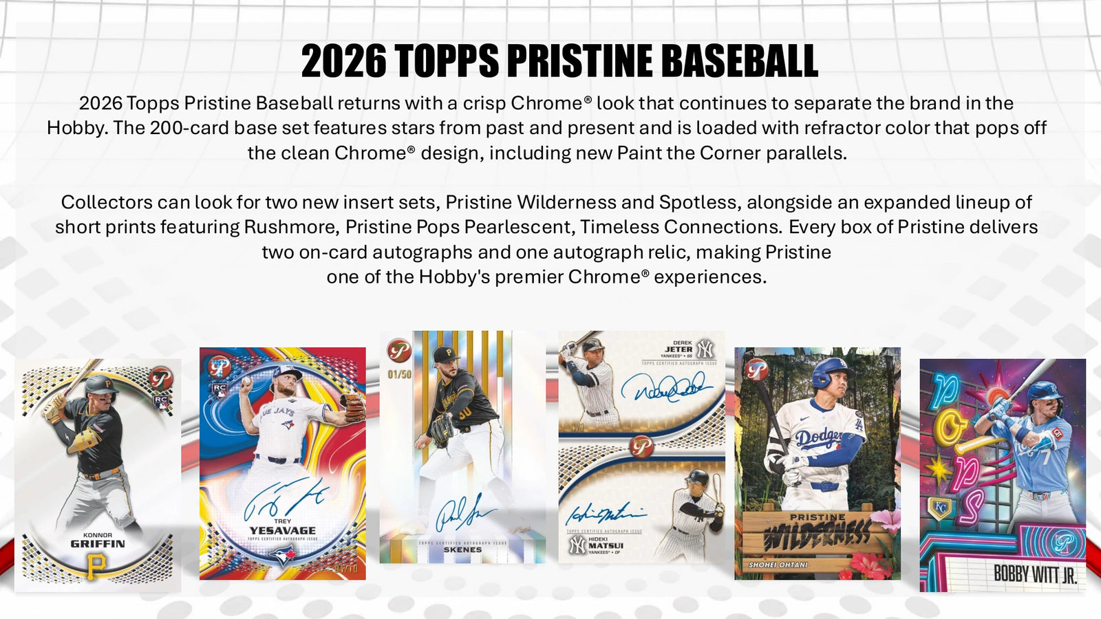 2026 Topps Pristine Baseball Hobby Box