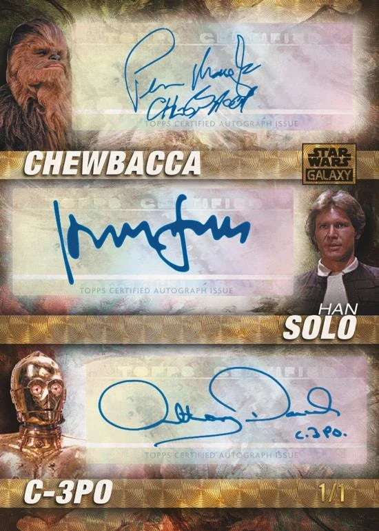 2026 Star Wars Chrome Galaxy Hobby Box