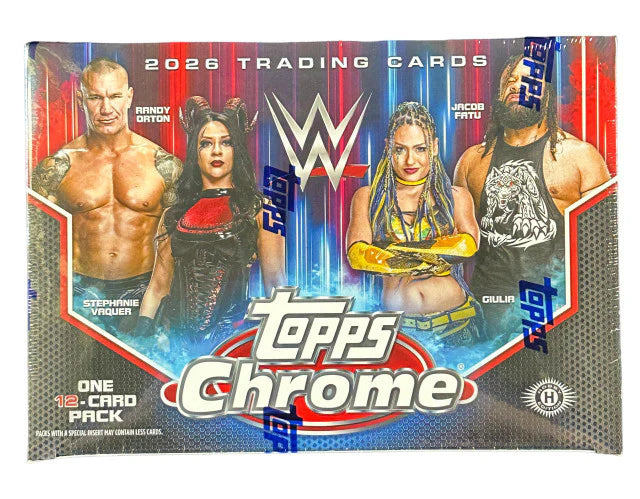 2026 Topps Chrome WWE Breaker Delight Box