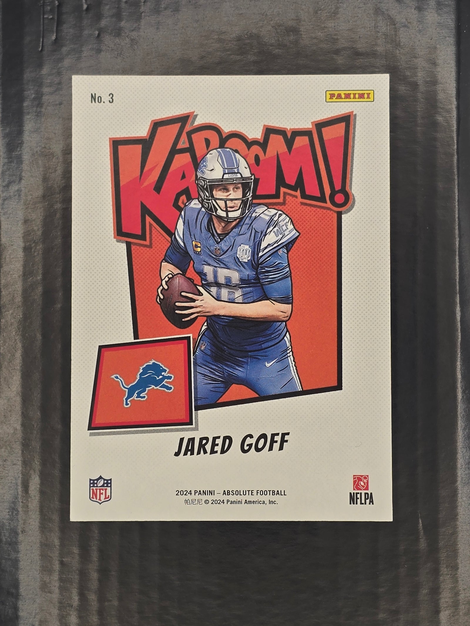 2024 Absolute Jared Goff Kaboom #3