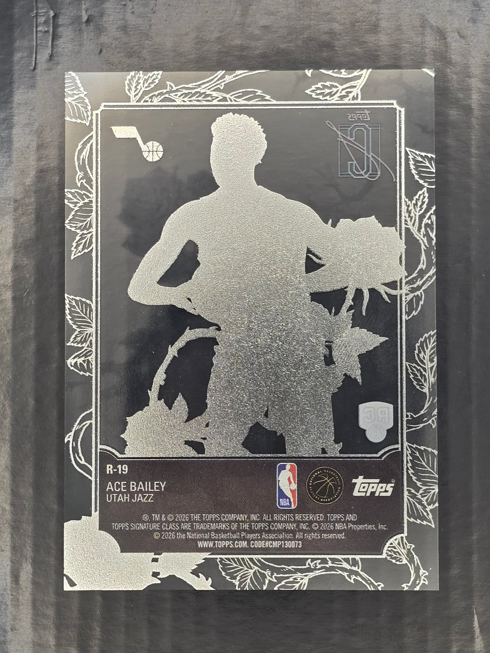 2025-26 Topps Signature Class Ace Bailey Roses #R-19 RC