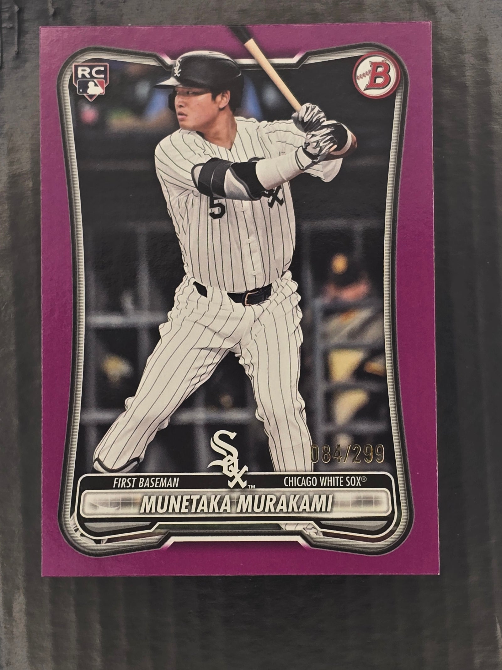 2026 Topps Bowman Munetaka Murakami Purple Paper #9 (RC) /299