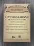 2019 Topps Tier One #APP-AR Alex Rodriguez Autographed Prodigious Patches #/10
