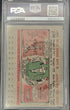 1956 Topps Willie Mays card graded PSA 3
