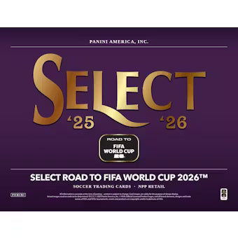 2026 Panini Road World Cup Soccer Mega Box