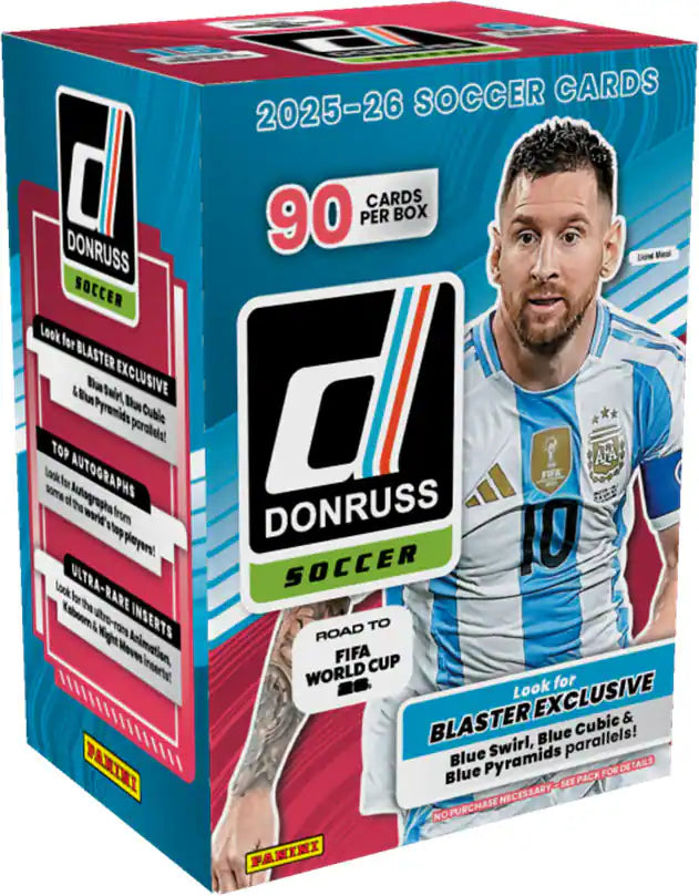 2026 Panini Road World Cup Soccer Blaster Box