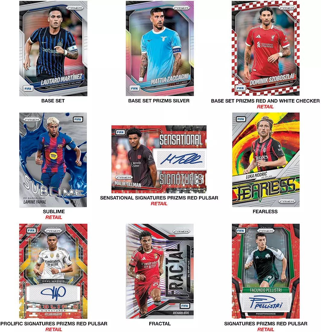 2026 Panini Prizm Soccer Retail Box