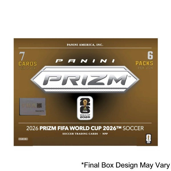 2026 Panini World Cup Prizm Soccer Mega Box