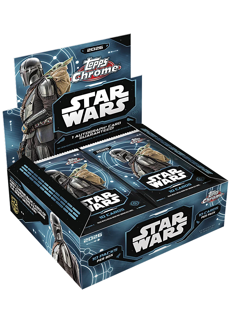 2026 Star Wars Chrome Hobby Box
