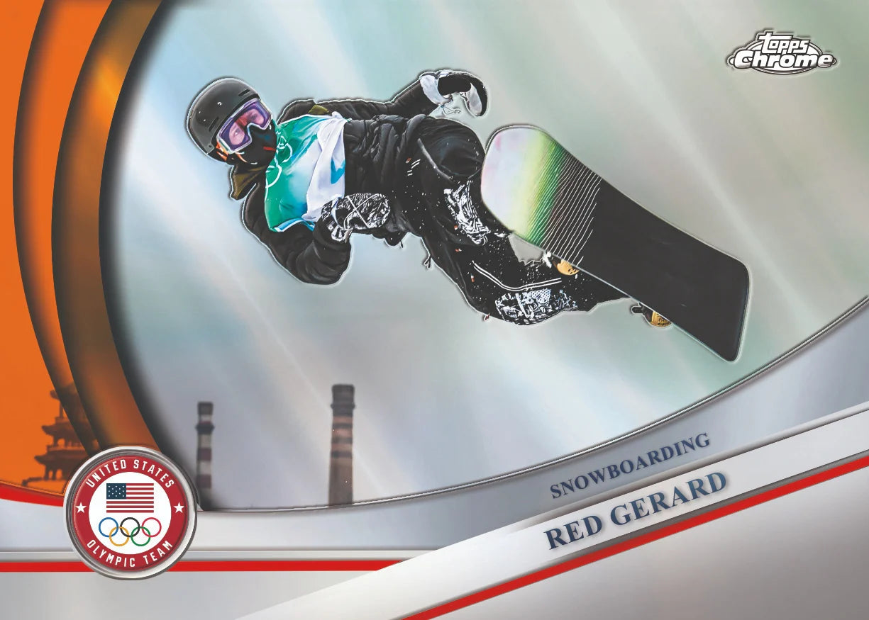 2025 Topps Chrome U.S. Winter Olympics Hobby Box