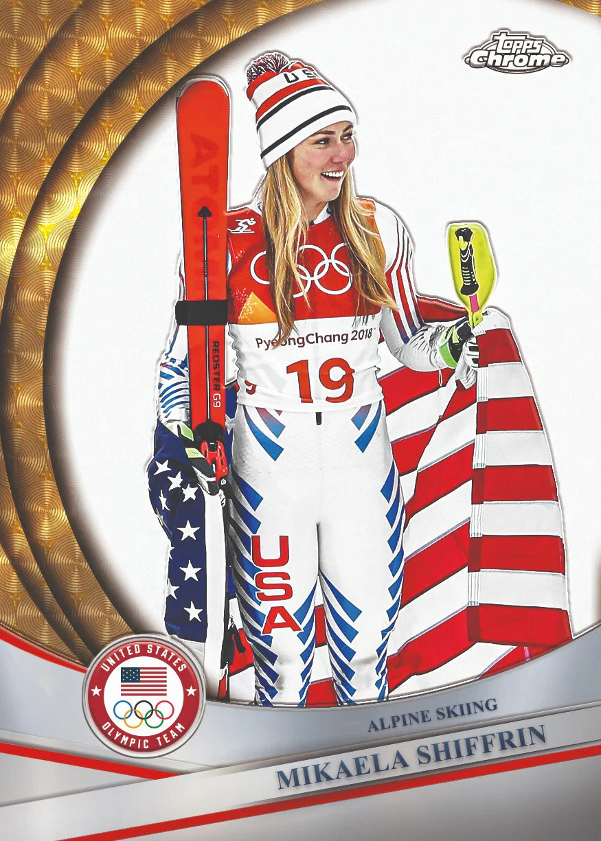 2025 Topps Chrome U.S. Winter Olympics Hobby Box