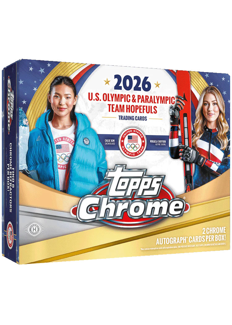 2025 Topps Chrome U.S. Winter Olympics Hobby Box