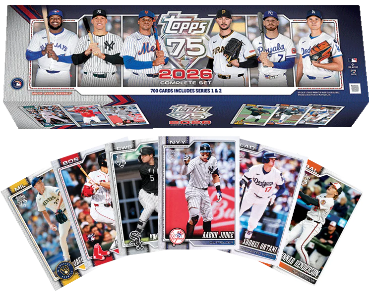 2026 Topps Complete Baseball Factory Hobby Set - Series 1 & 2