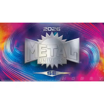 2026 Upper Deck Metal Universe SE Hobby Box (Pricing In Store Only)