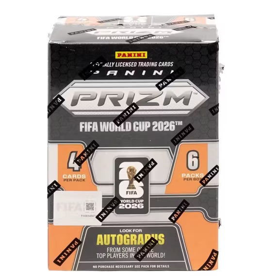 2026 Panini Prizm FIFA World Cup Soccer Blaster 20-Box Case