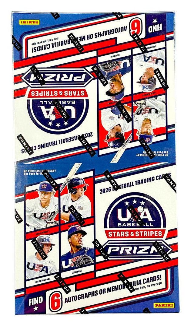 2026 Panini USA Stars & Stripes Prizm Baseball