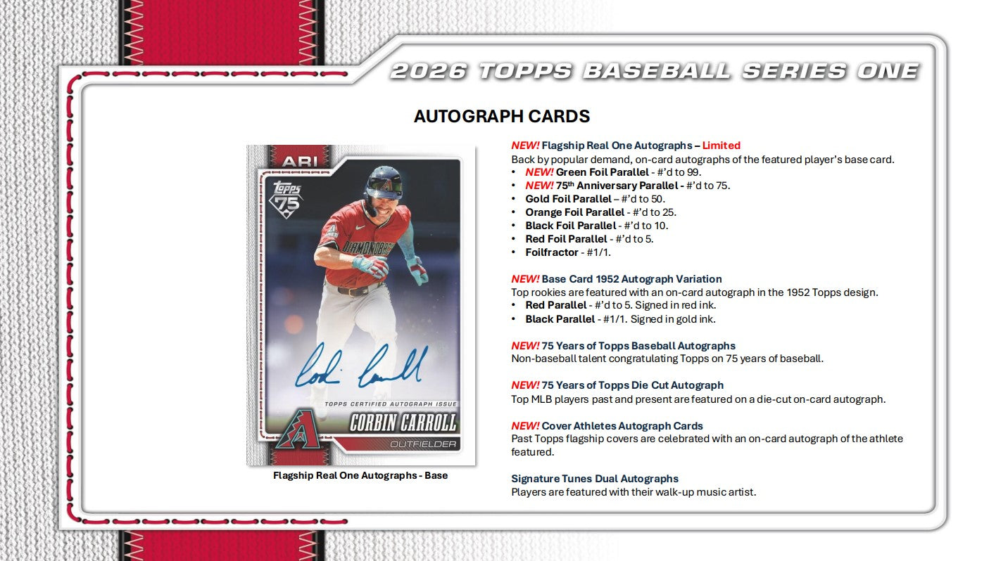 2026 Topps Baseball Series 1 Blaster Box
