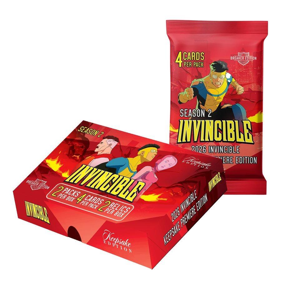 2026 Keepsake Invincible Season 2 Premiere Breaker Box