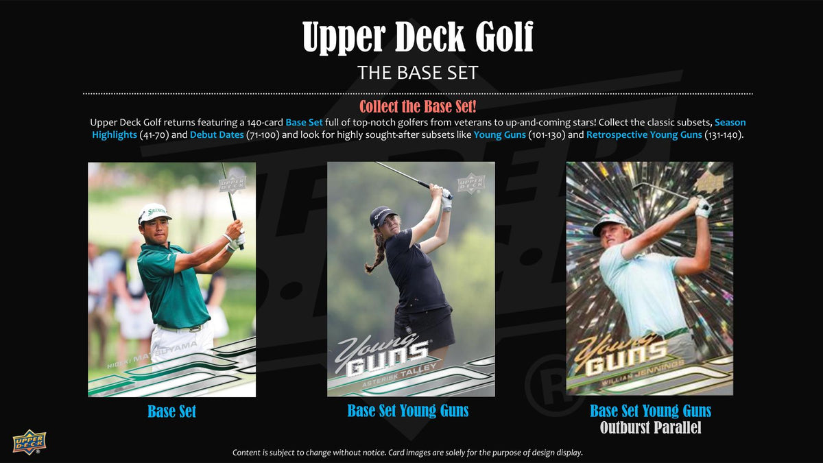 2027 Upper Deck Golf Retail Sell Sheet 2
