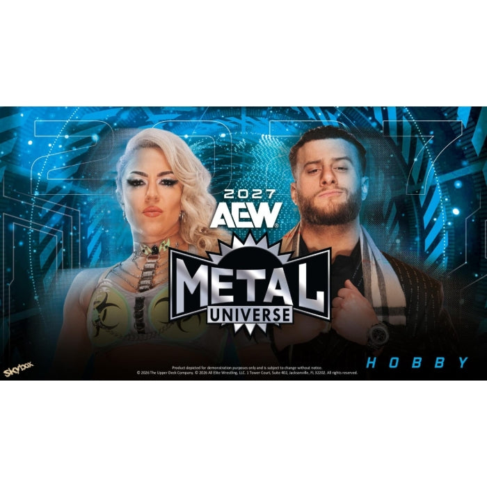 2027 Upper Deck Skybox Metal Universe AEW Wrestling Hobby Box (POS)