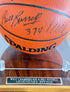 Wilt Chamberlain / Bill Russell Autographed Spalding "Legendary Rivals"  /1000 Basketball - Mounted Memories COA
