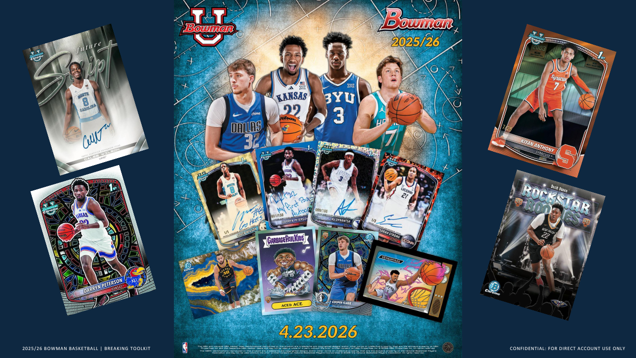 2025-26 Bowman Basketball Jumbo Hobby Box
