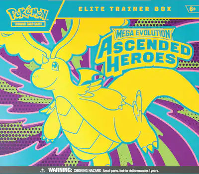 Pokemon Mega Evolution Ascended Heroes Elite Trainer Box