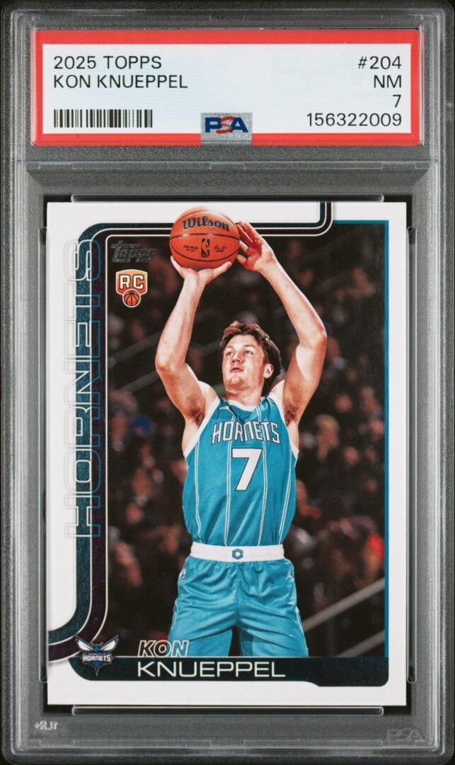 2025 Topps Kon Knueppel PSA 7 #204