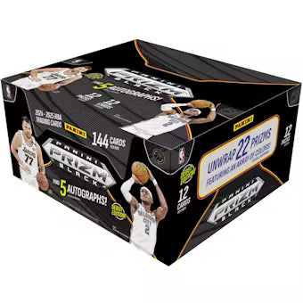 2024-25 Panini Prizm Black Basketball Hobby Box