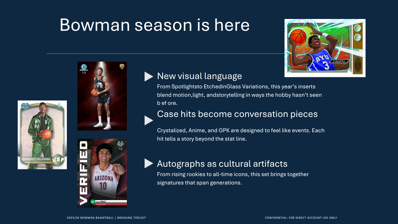 2025-26 Bowman Basketball Jumbo Hobby Box