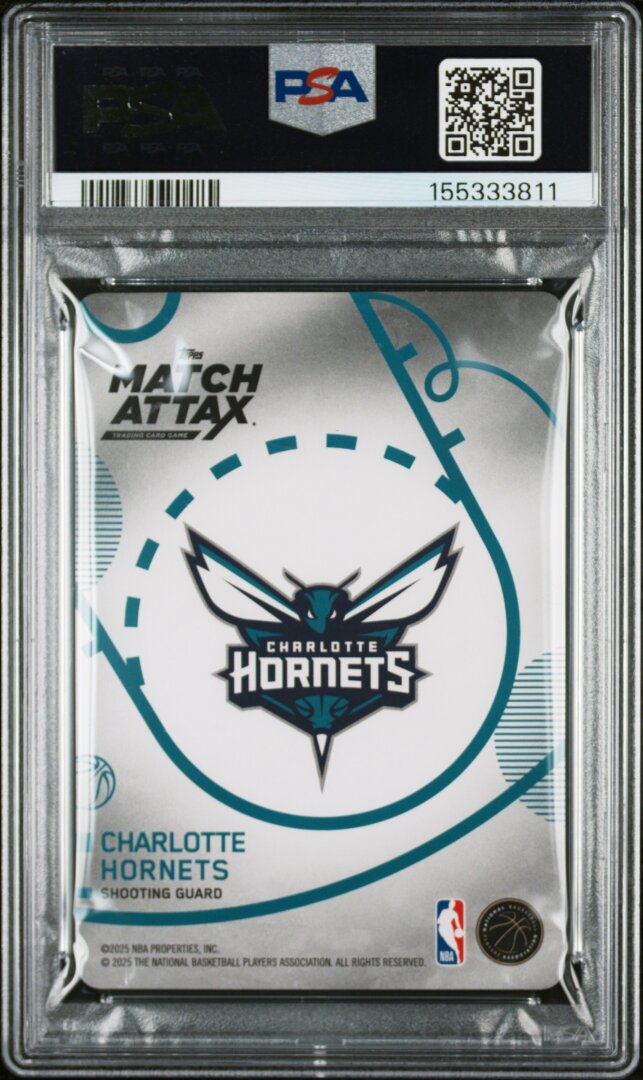 2025 Topps Match Attax Hot Prospects Kon Knueppel RC PSA 10 #HP-KK
